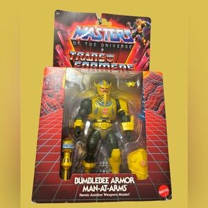 Mattel Bumblebee Armor Man-At-Arms Figure